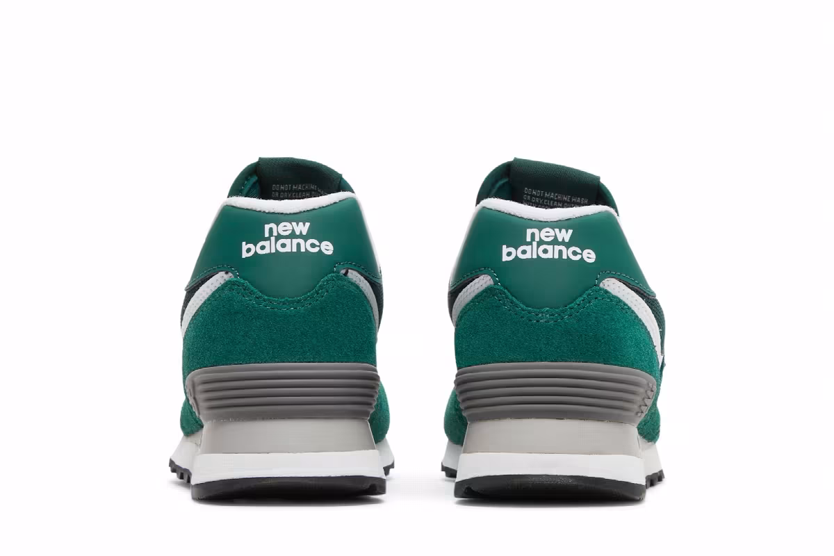New Balance Women's 574 Green Garnet, view 7