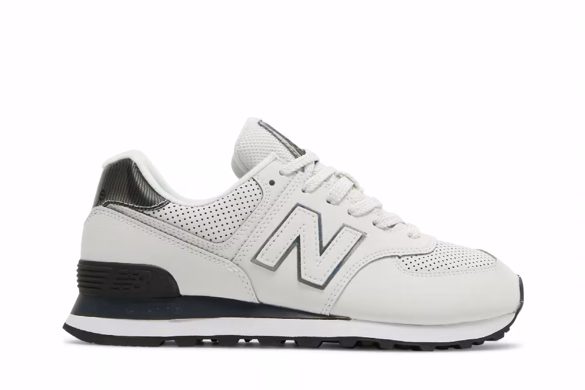 New Balance Women's 574 White, view 2