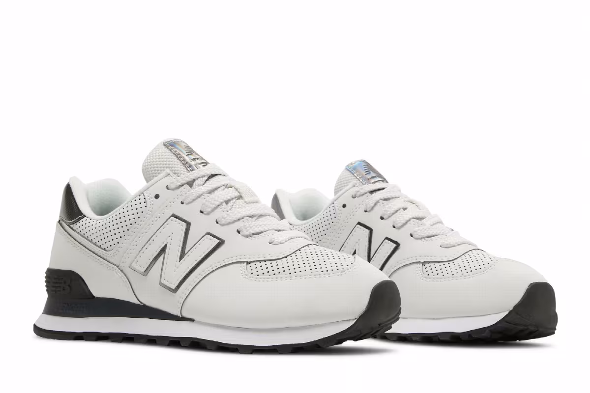 New Balance Women's 574 White, view 9