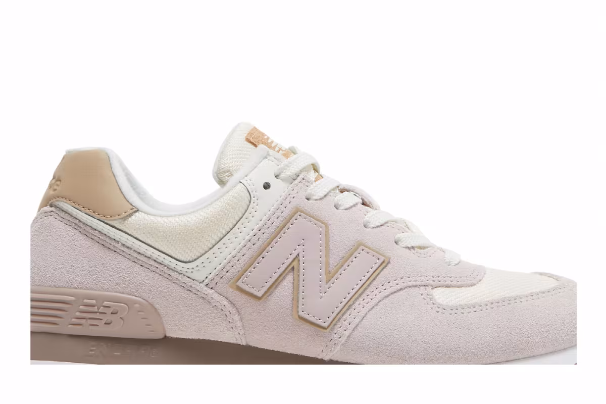 New Balance Women's 574 Space Pink Angora, view 3