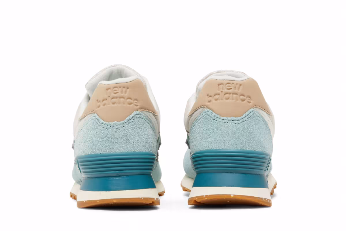 New Balance Women's 574 Storm Blue, view 7