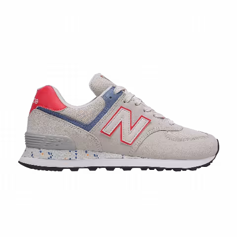 New Balance Wmns 574 'Raw Silk Vivid Coral'