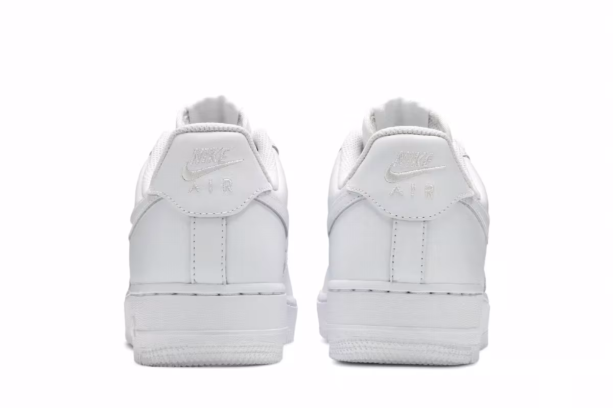 Nike Women's Air Force 1 Triple White, view 7