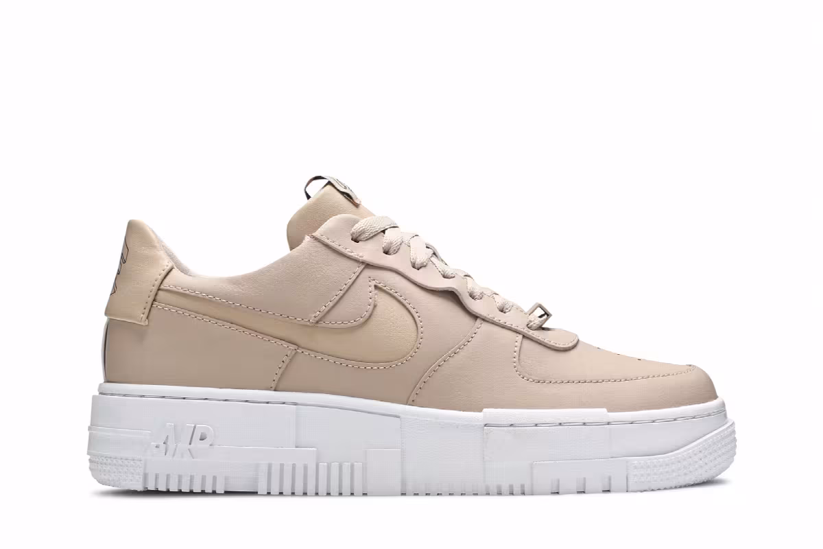 Nike Women's Air Force 1 Pixel Particle Beige, view 2