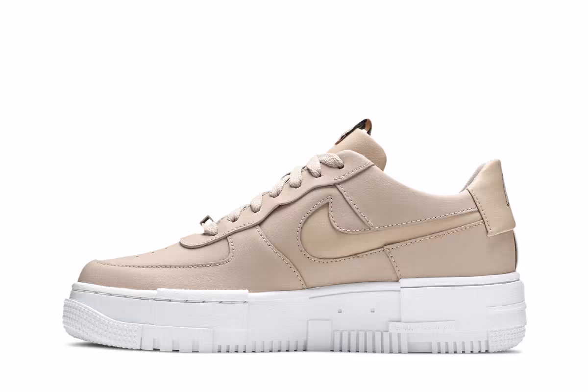 Nike Women's Air Force 1 Pixel Particle Beige, view 4