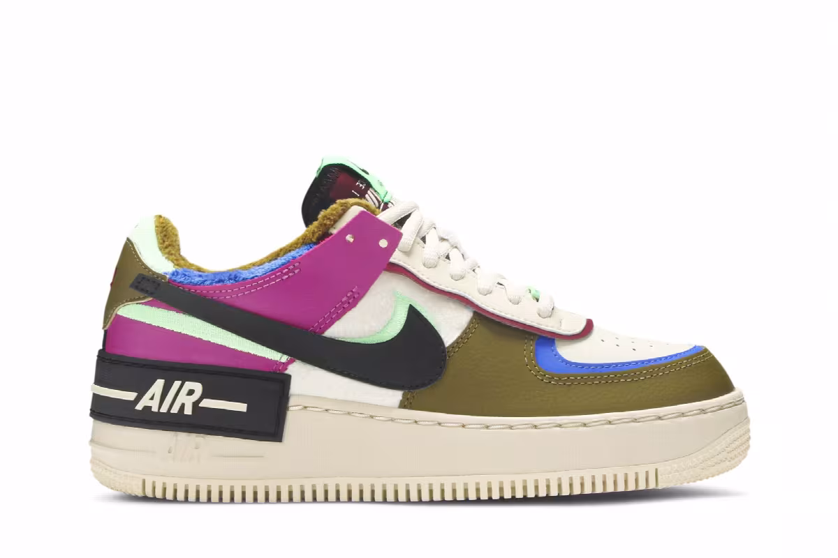 Nike Women's Air Force 1 Shadow SE Cactus Flower, view 2