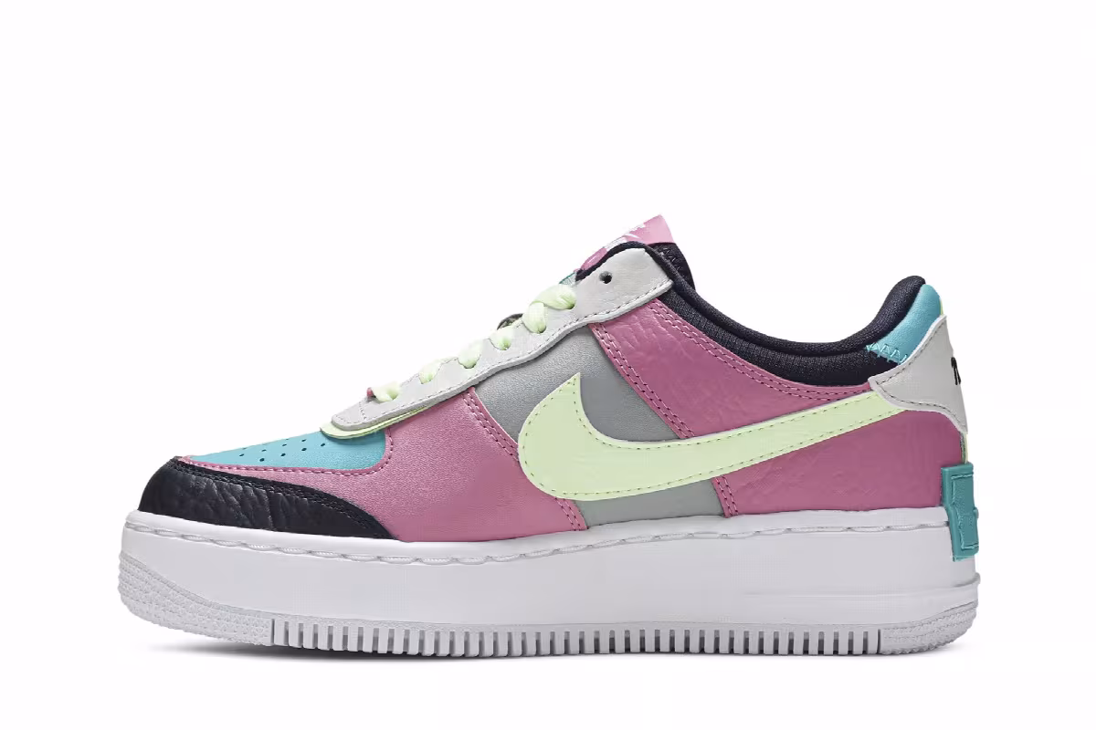 Nike Women's Air Force 1 Shadow Multi-Color, view 4