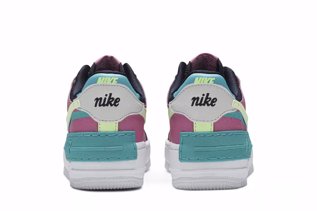 Nike Women's Air Force 1 Shadow Multi-Color, view 7