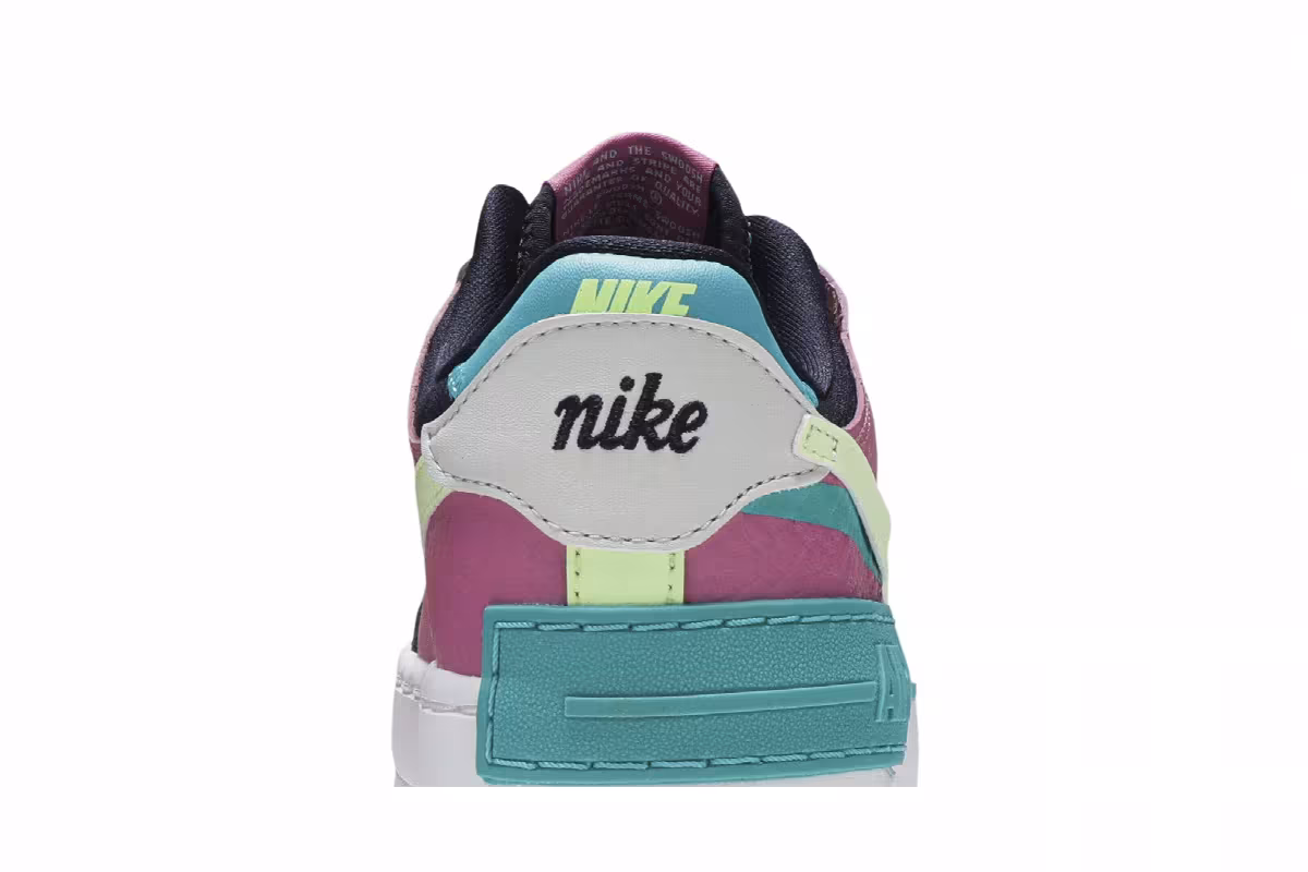 Nike Women's Air Force 1 Shadow Multi-Color, view 8