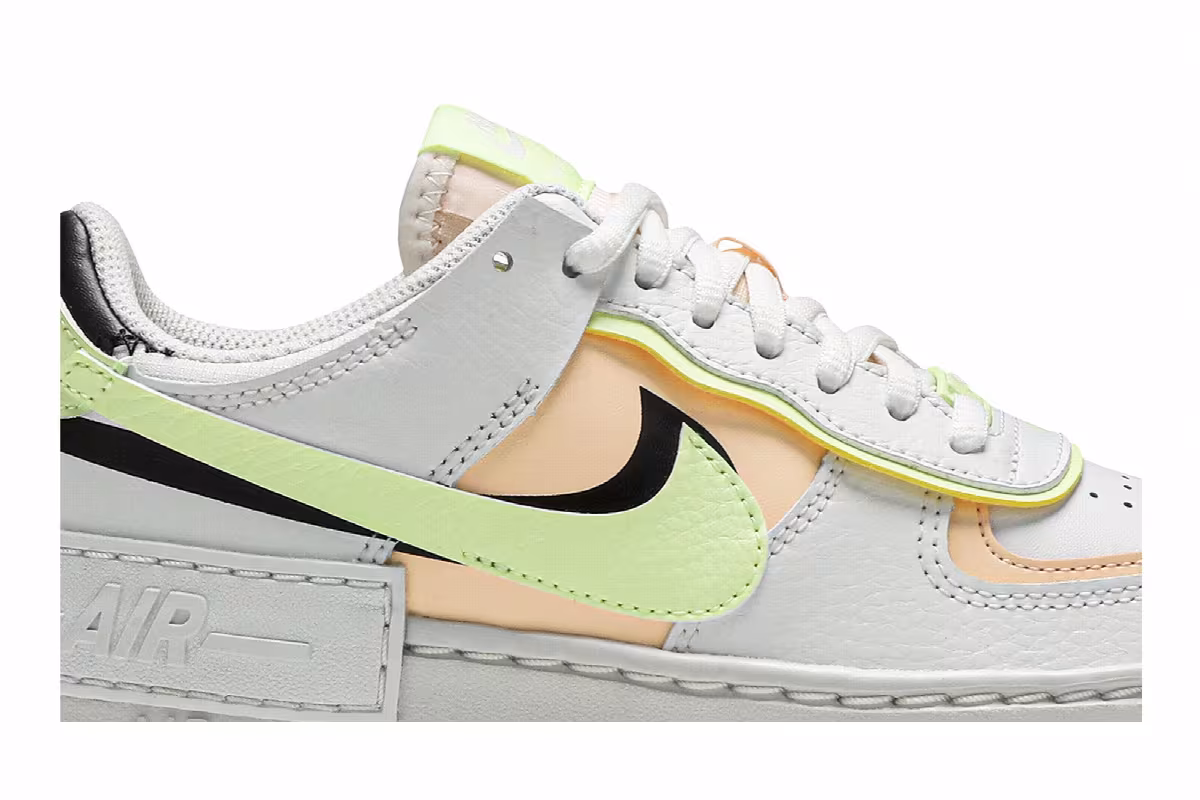 Nike Women's Air Force 1 Shadow White Crimson Tint, view 3