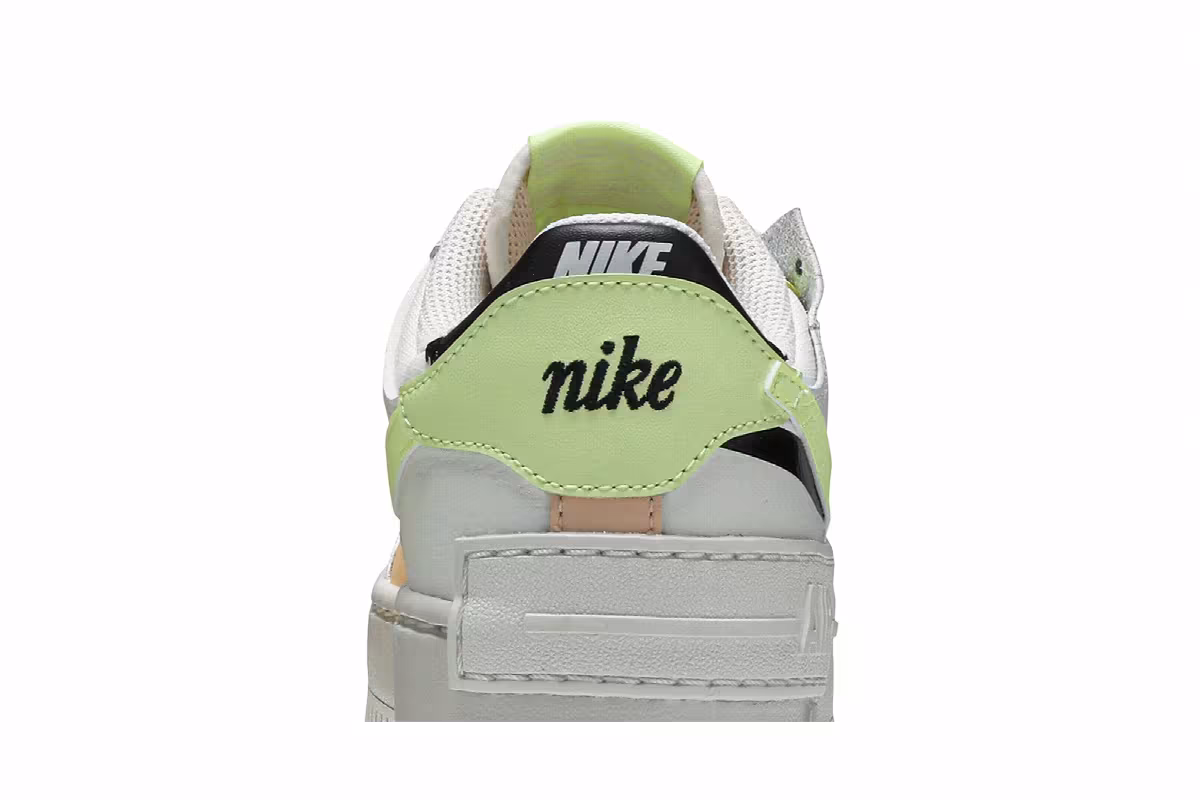 Nike Women's Air Force 1 Shadow White Crimson Tint, view 8