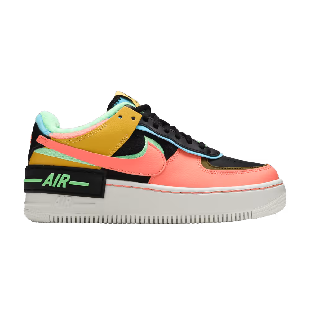 Nike Women's Air Force 1 Shadow SE Solar Flare Atomic Pink