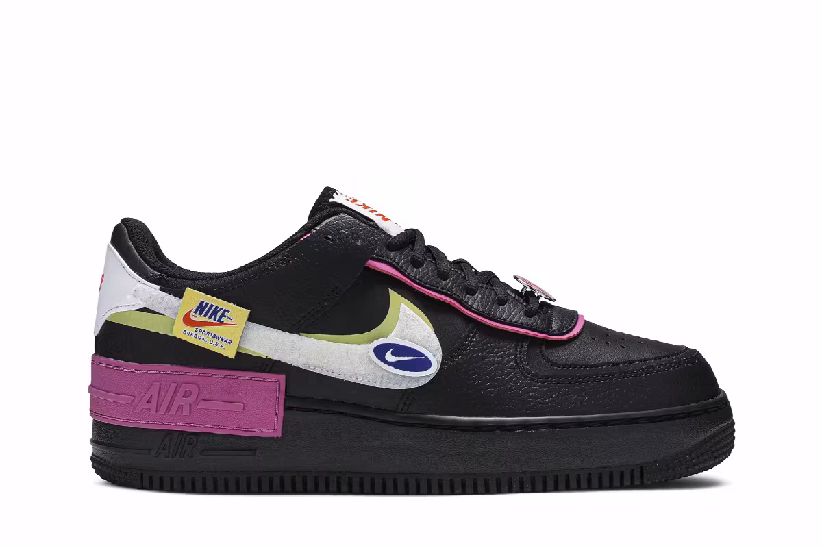 Nike Women's Air Force 1 Shadow Cosmic Fuchsia, view 2