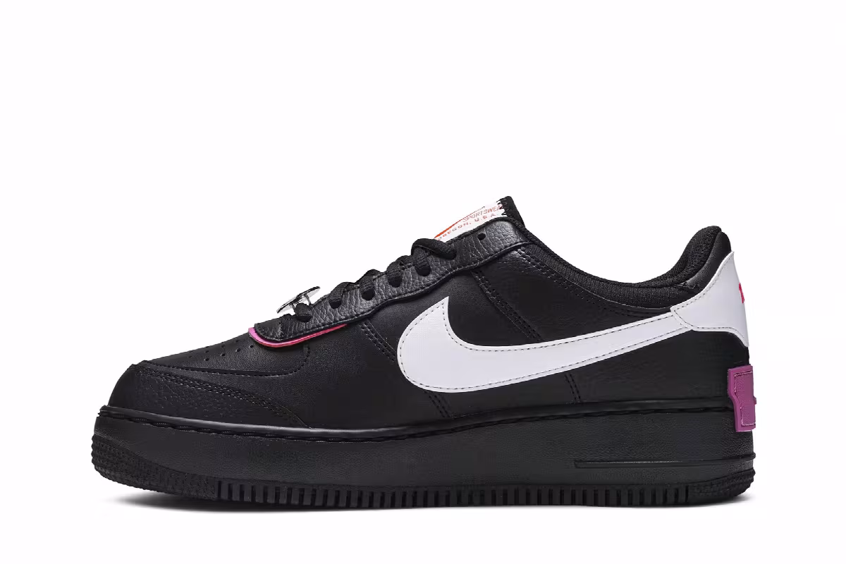 Nike Women's Air Force 1 Shadow Cosmic Fuchsia, view 4