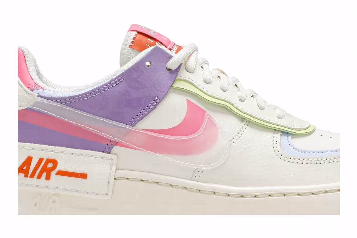 Nike Women's Air Force 1 Shadow Beige, view 3