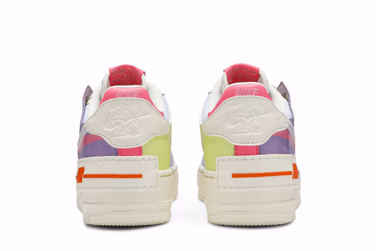 Nike Women's Air Force 1 Shadow Beige, view 7