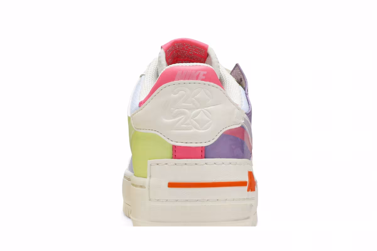 Nike Women's Air Force 1 Shadow Beige, view 8