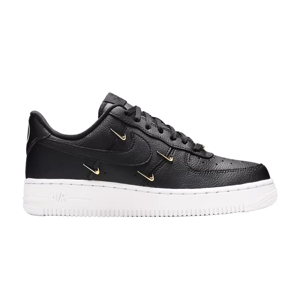 Nike Women's Air Force 1 Sisterhood - Black Metallic Gold