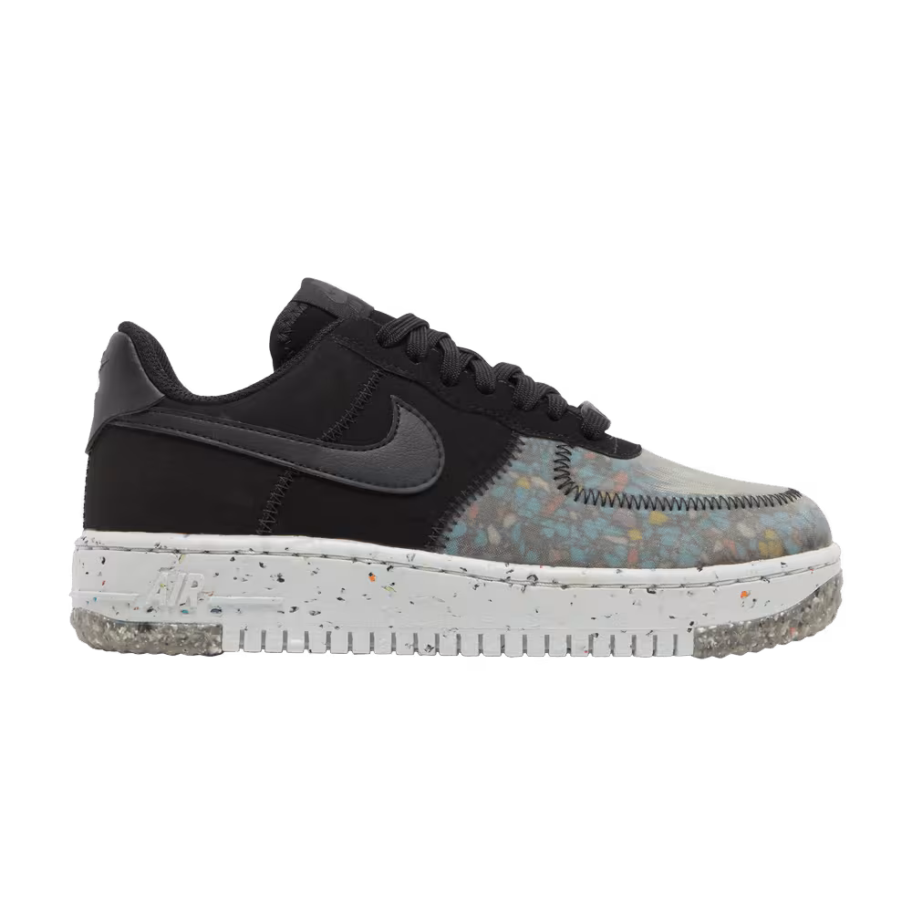 Nike Women's Air Force 1 Crater Black Photon Dust