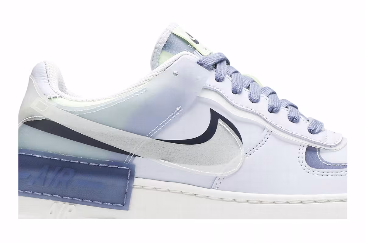 Nike Women's Air Force 1 Shadow SE World Indigo, view 3