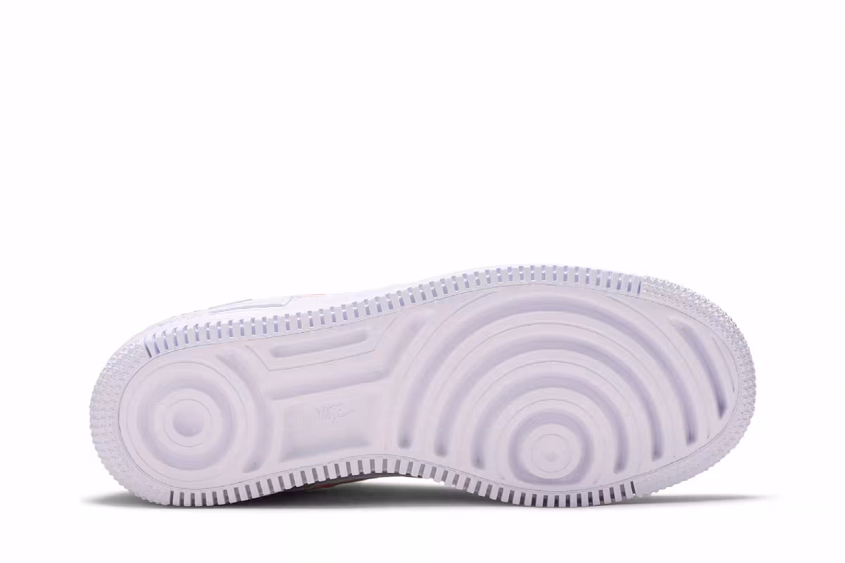 Nike Women's Air Force 1 Low Shadow White Bright Mango, view 5