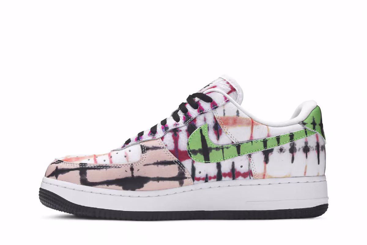 Nike Women's Air Force 1 Black Tie Dye, view 4