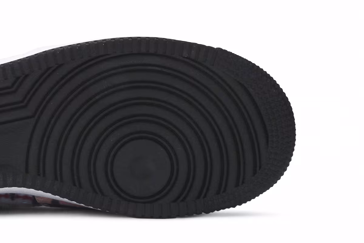 Nike Women's Air Force 1 Black Tie Dye, view 6