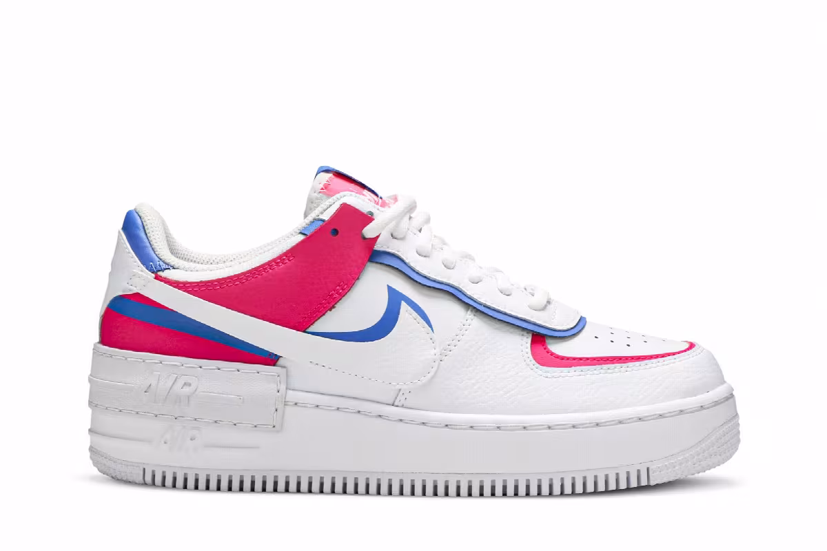 Nike Women's Air Force 1 Shadow Cotton Candy, view 2