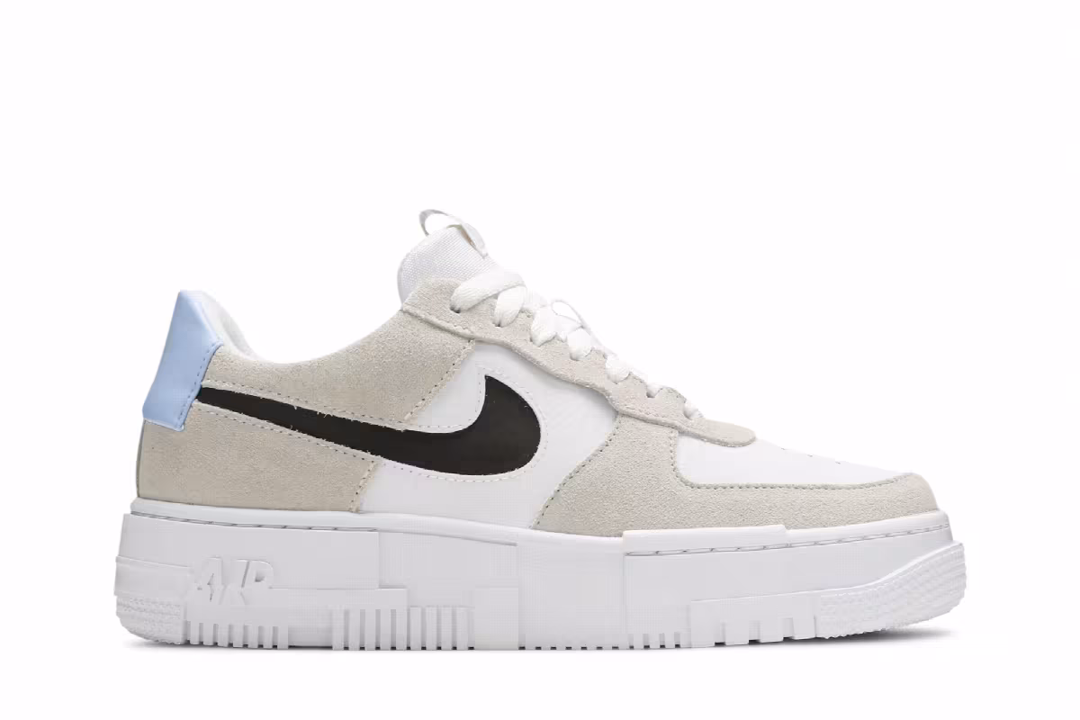 Nike Women's Air Force 1 Pixel Desert Sand, view 2