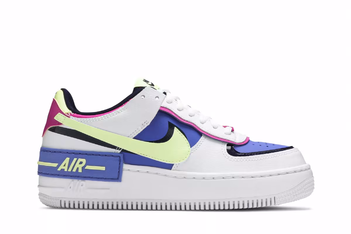 Nike Women's Air Force 1 Shadow Sapphire, view 2