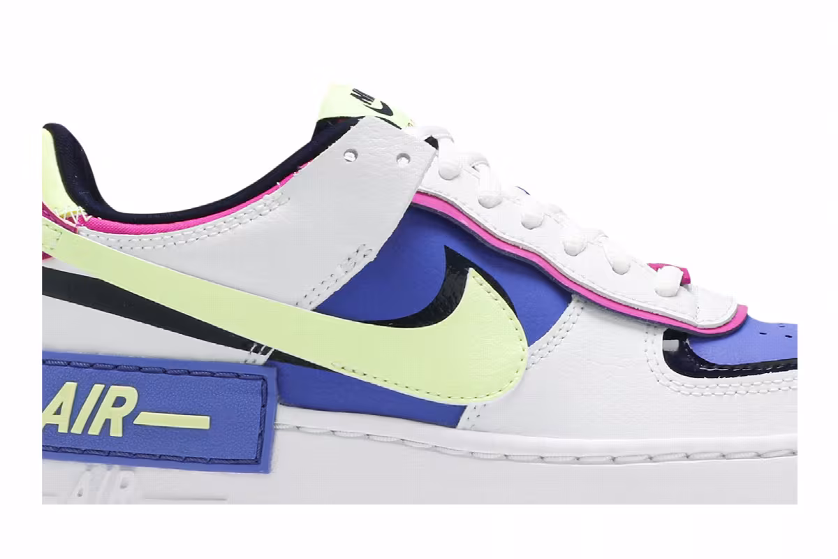 Nike Women's Air Force 1 Shadow Sapphire, view 3