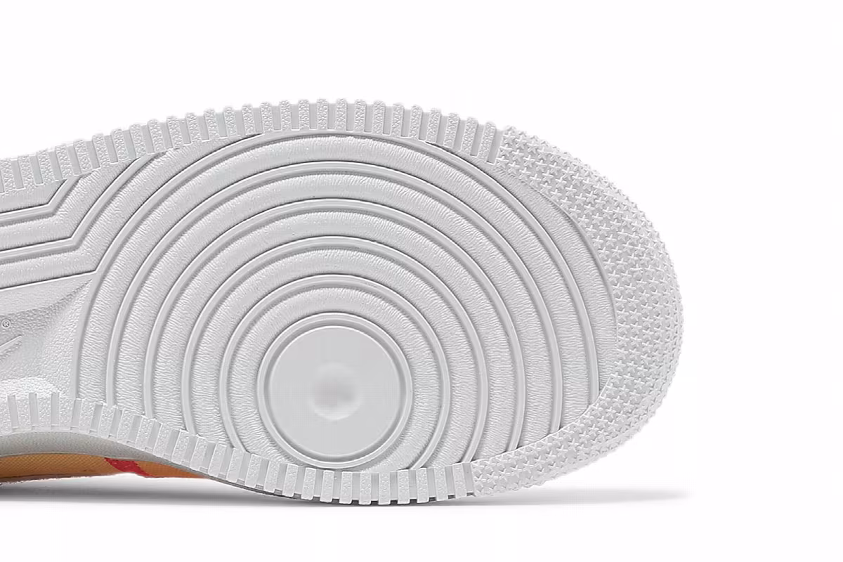 Nike Women's Air Force 1 Stitched Canvas - Melon Tint, view 6