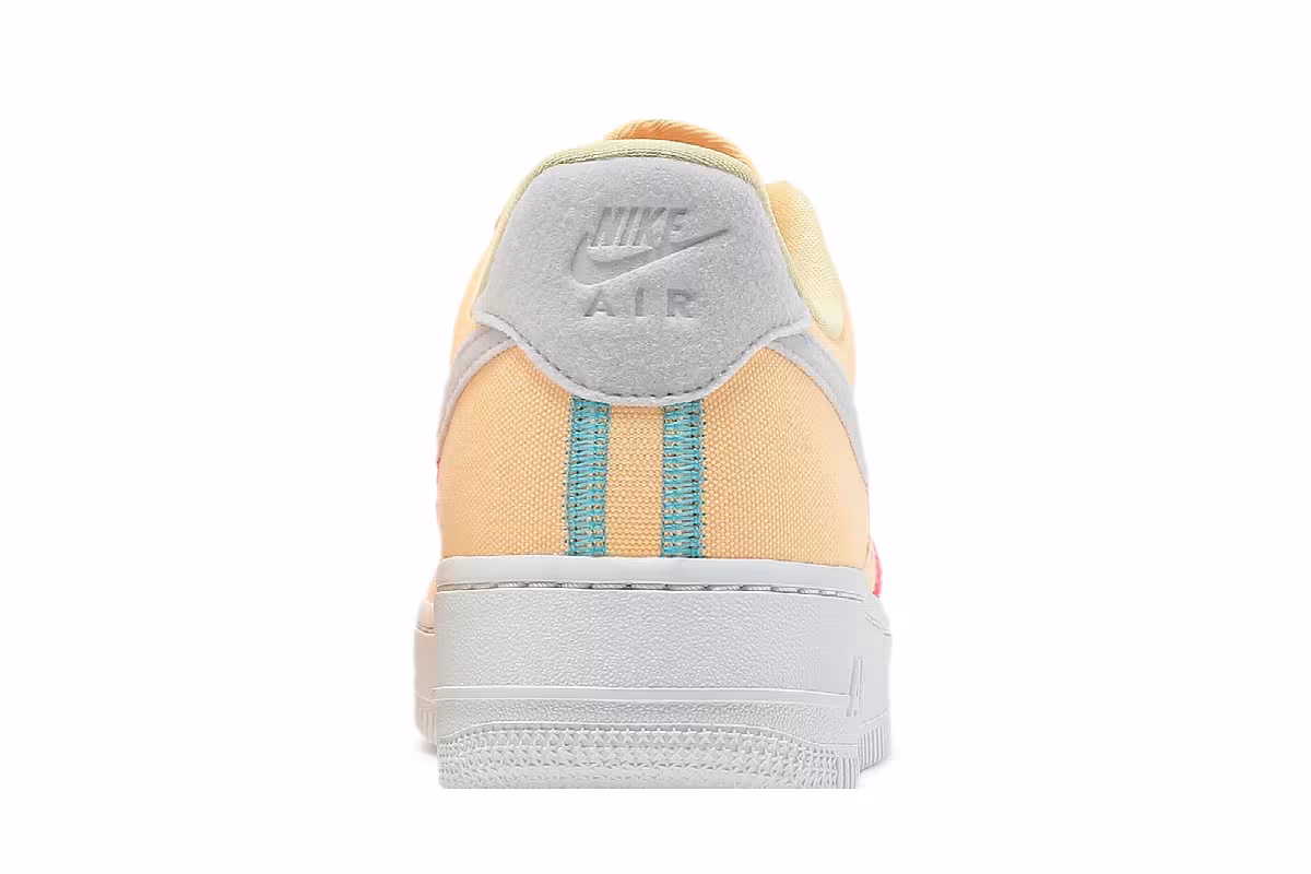 Nike Women's Air Force 1 Stitched Canvas - Melon Tint, view 8