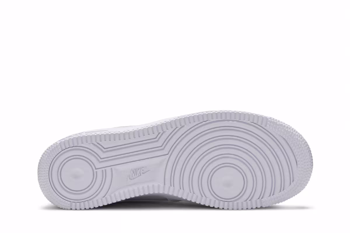 Nike Women's Air Force 1 White Barely Grape, view 5