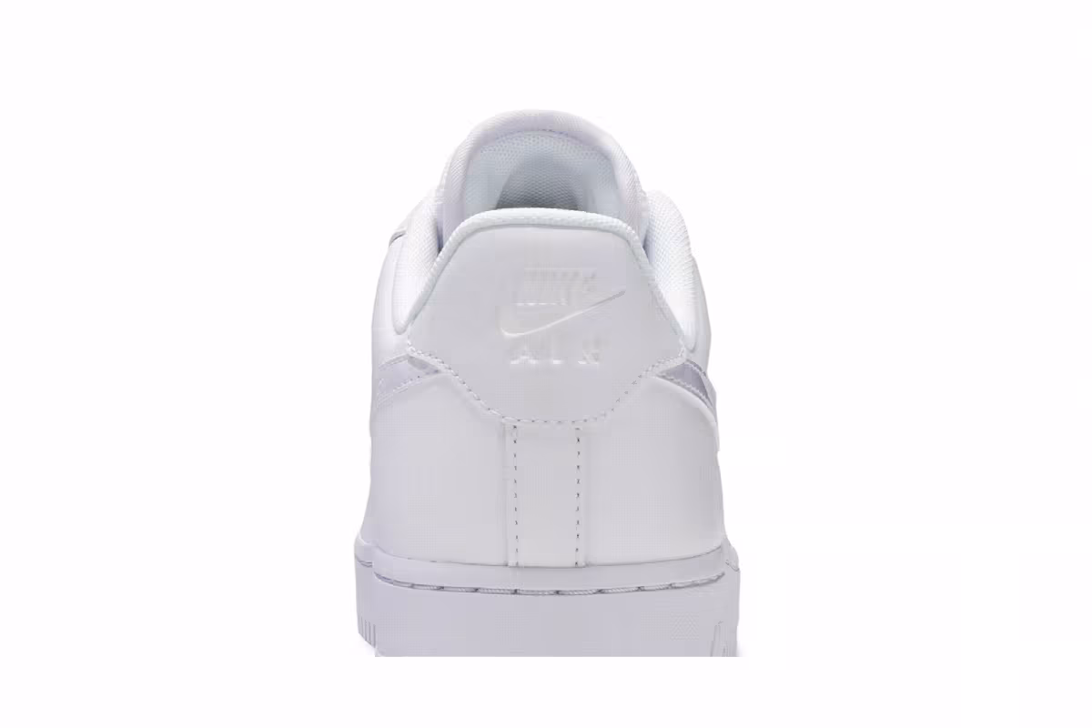Nike Women's Air Force 1 White Barely Grape, view 8