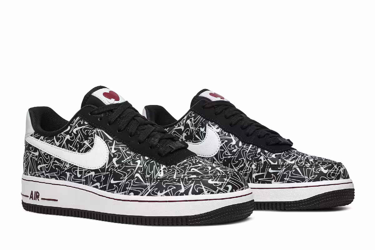 Nike Women's Air Force 1 Valentines Day, view 9