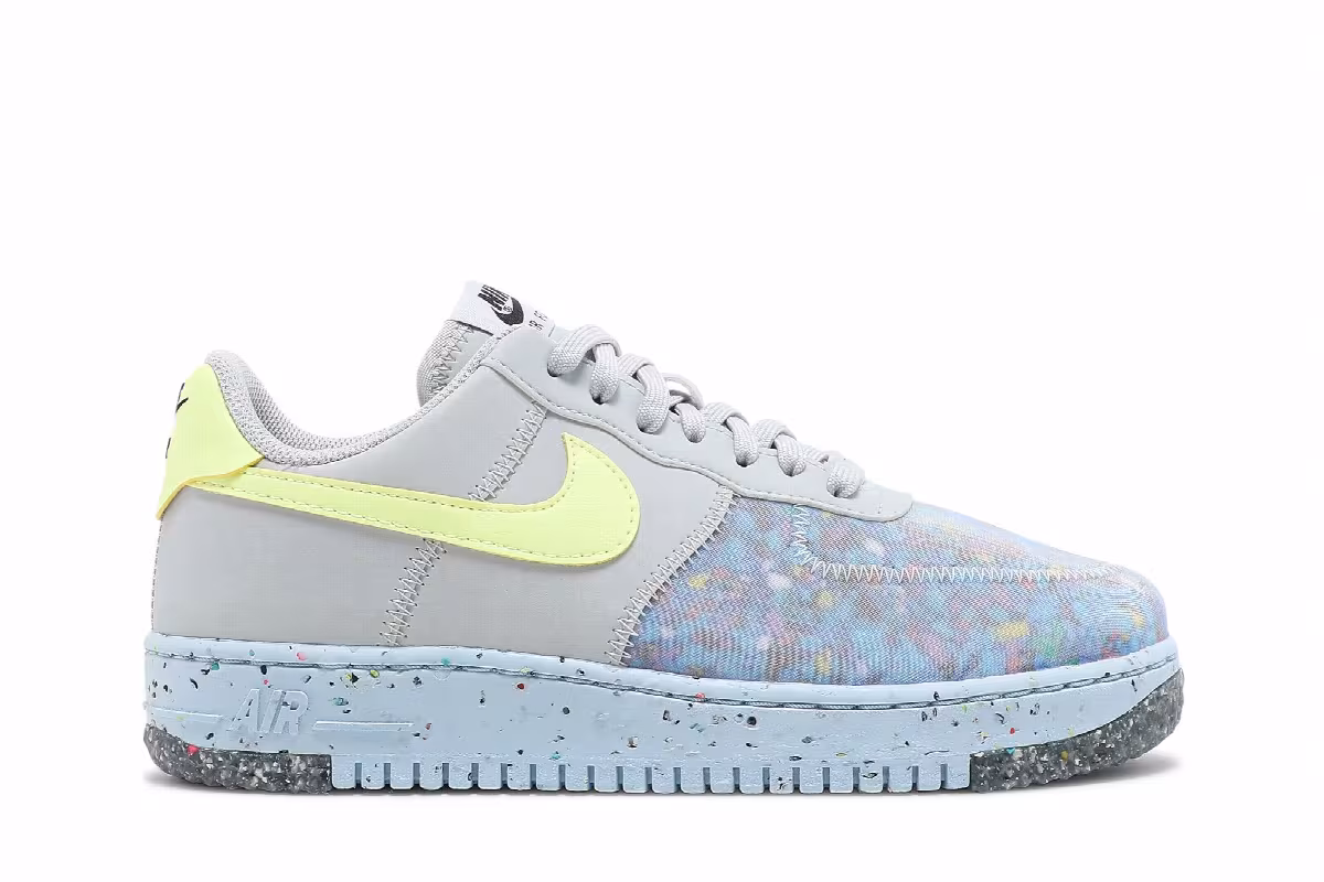 Nike Women's Air Force 1 Low Crater Pure Platinum, view 2
