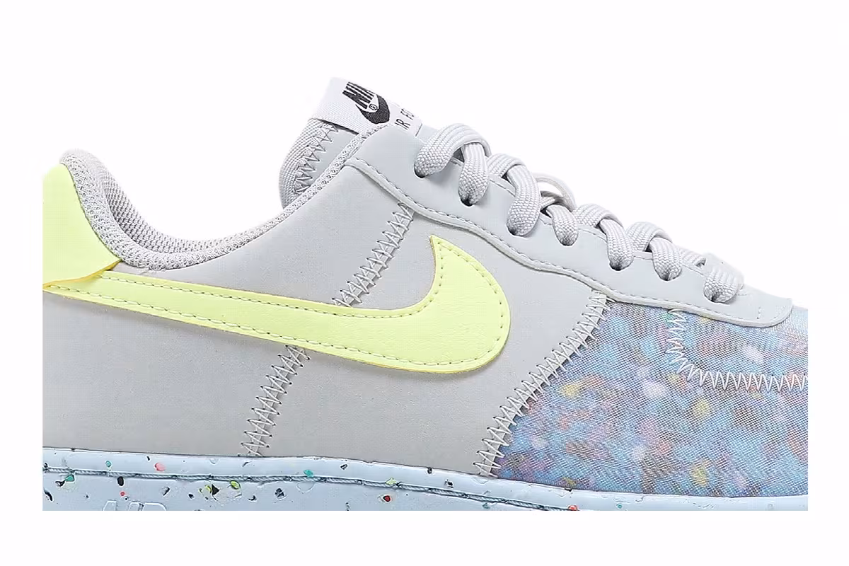 Nike Women's Air Force 1 Low Crater Pure Platinum, view 3