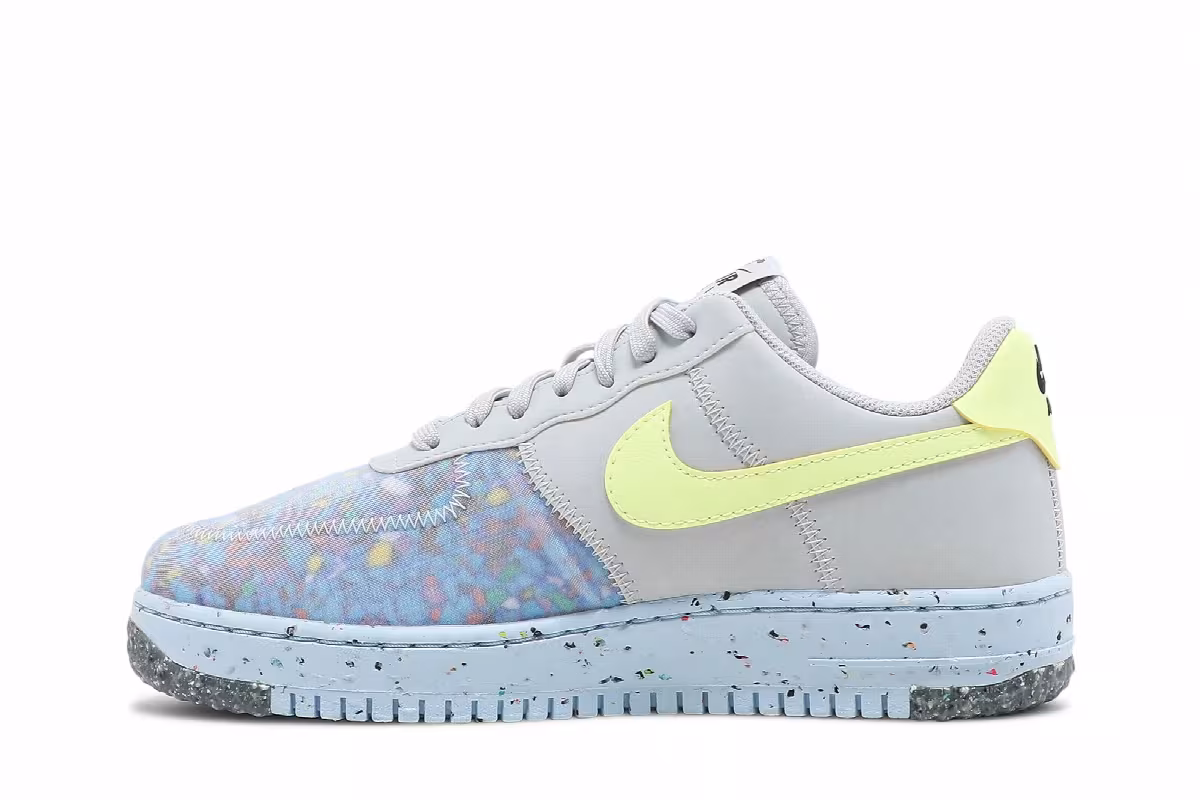 Nike Women's Air Force 1 Low Crater Pure Platinum, view 4