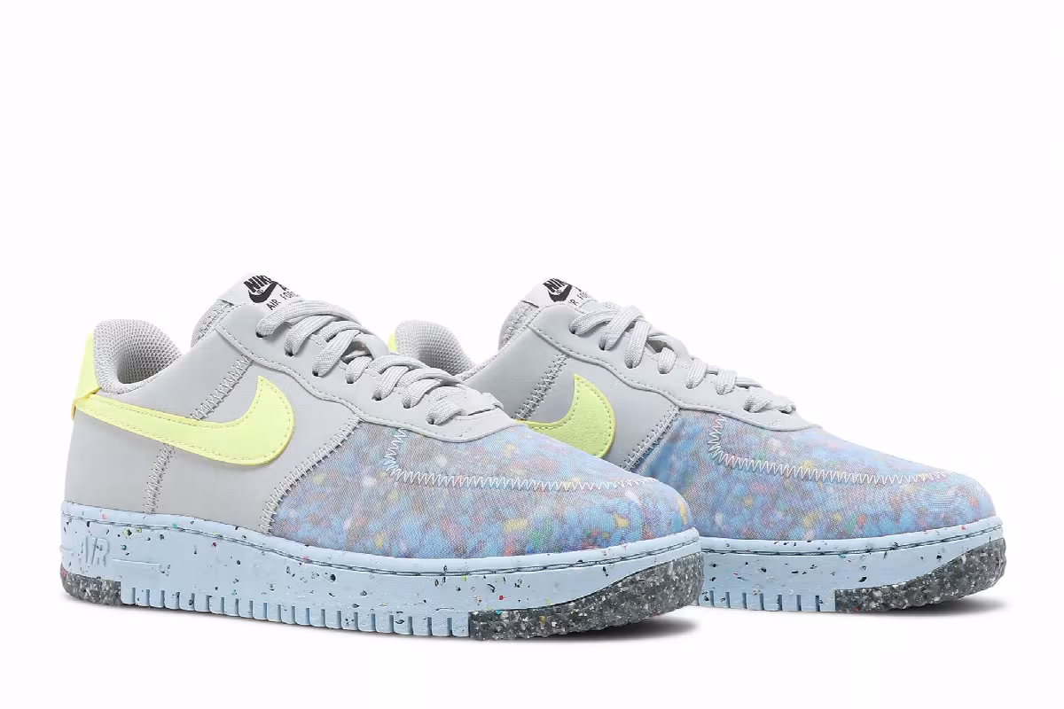 Nike Women's Air Force 1 Low Crater Pure Platinum, view 9