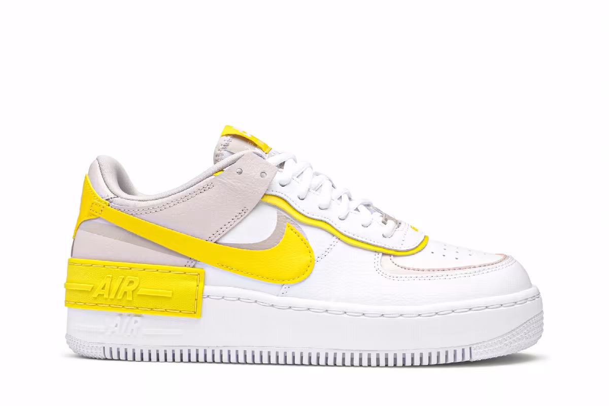 Nike Women's Air Force 1 Shadow Sunshine, view 2