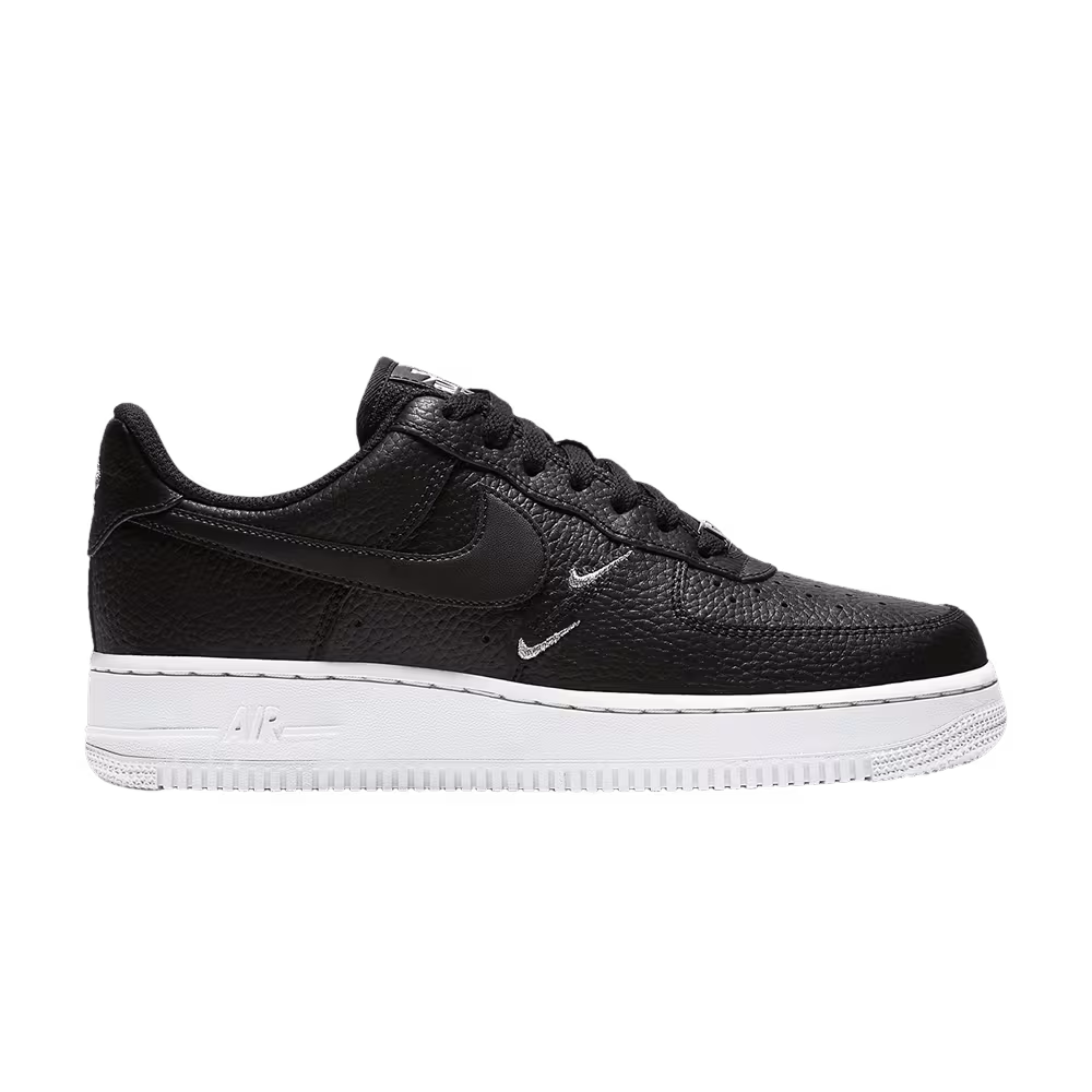 Nike Women's Air Force 1 Tumble Leather - Black