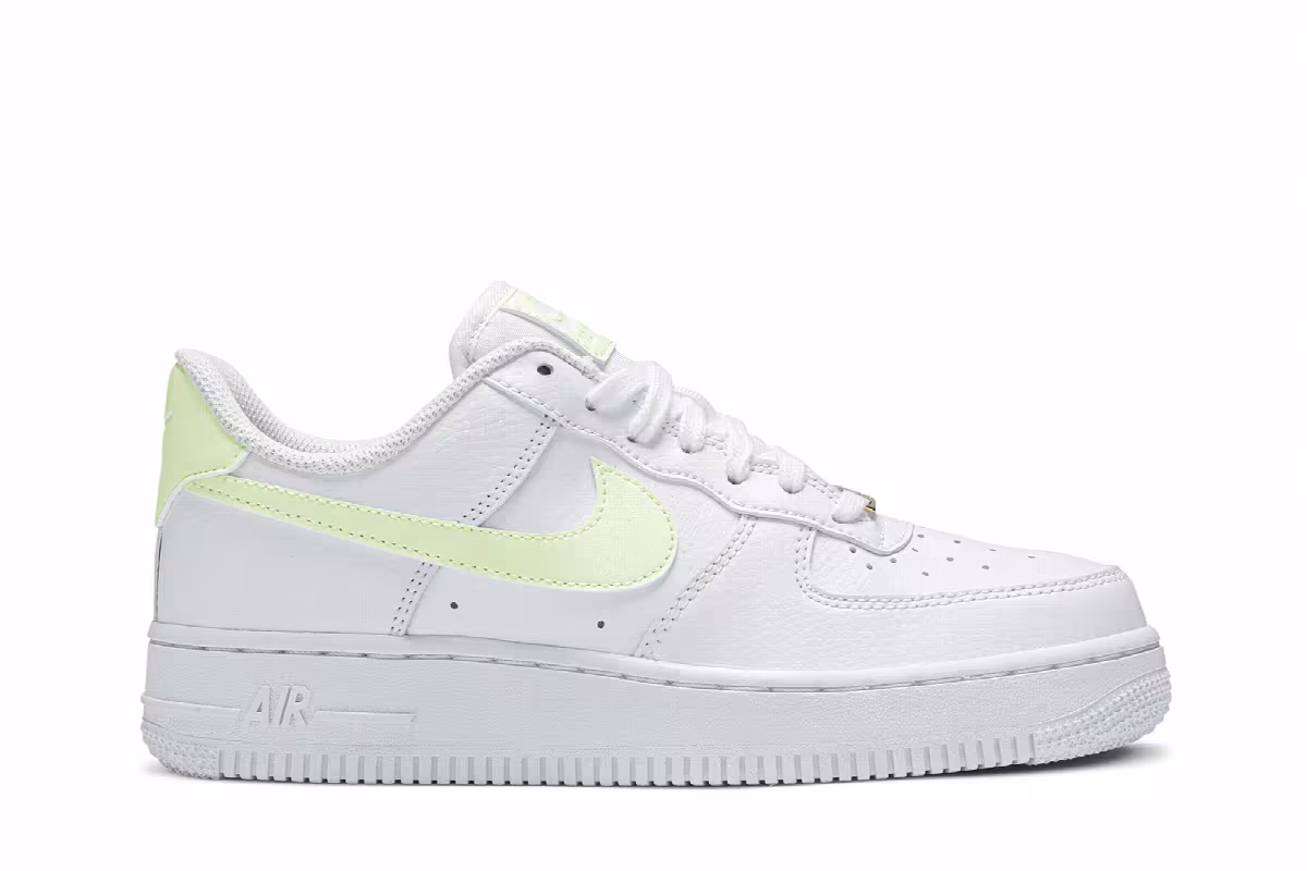 Nike Women's Air Force 1 Low Barely Volt, view 2