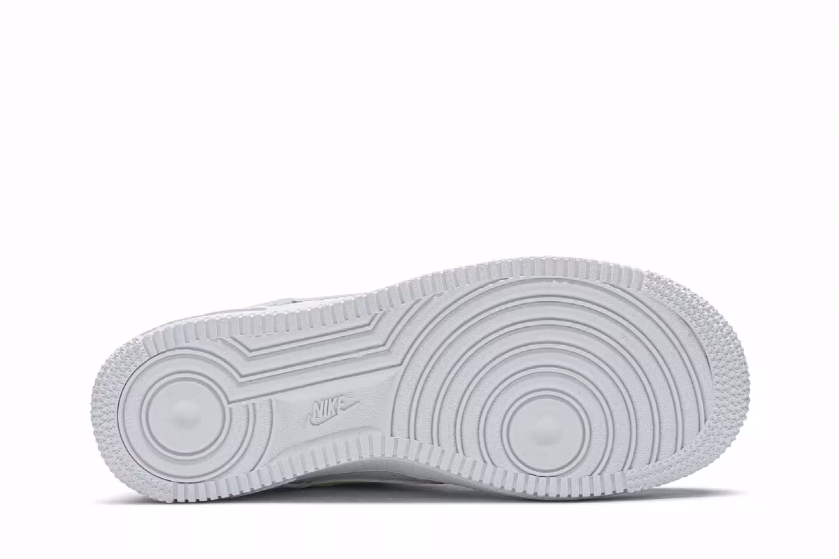 Nike Women's Air Force 1 Low Barely Volt, view 5
