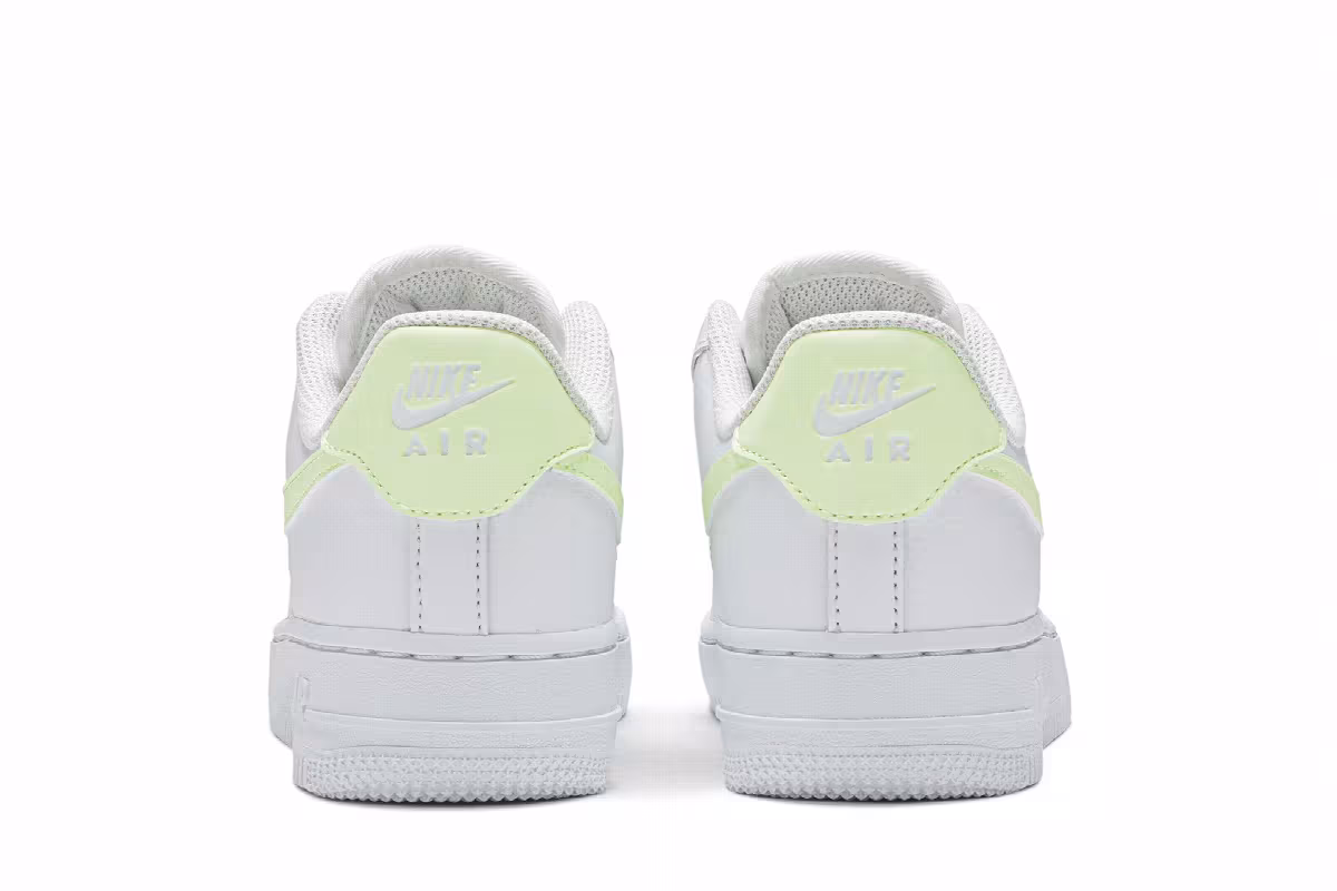 Nike Women's Air Force 1 Low Barely Volt, view 7