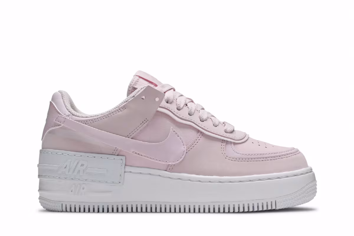 Nike Women's Air Force 1 Shadow Pink Foam, view 2
