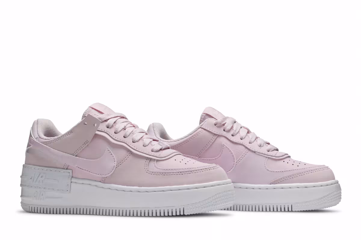 Nike Women's Air Force 1 Shadow Pink Foam, view 9