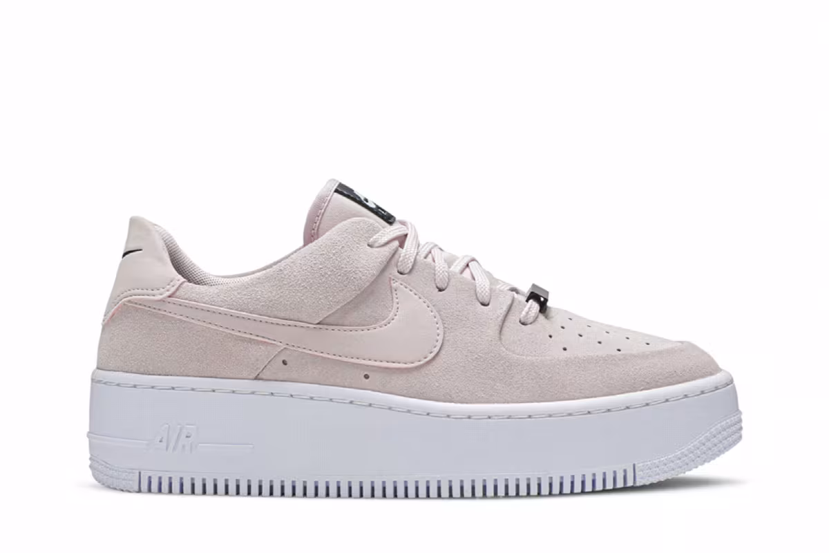 Nike Women's Air Force 1 Sage Low Barely Rose, view 2