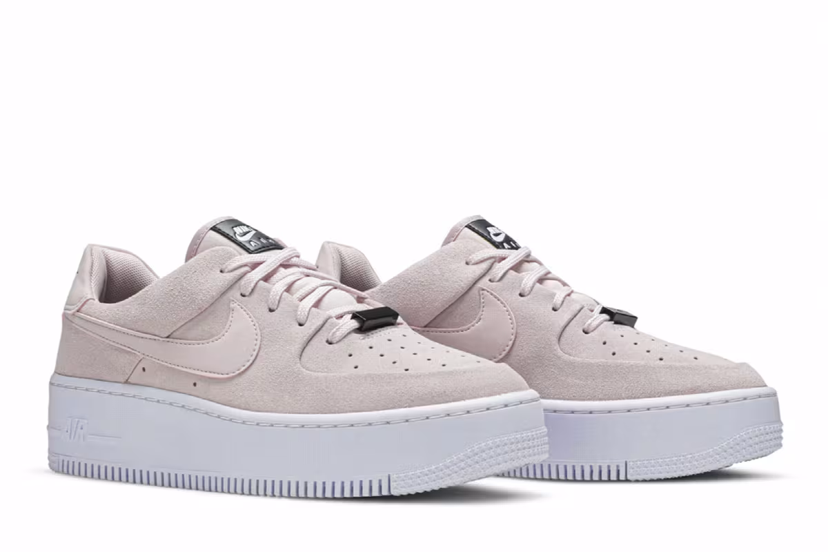 Nike Women's Air Force 1 Sage Low Barely Rose, view 9