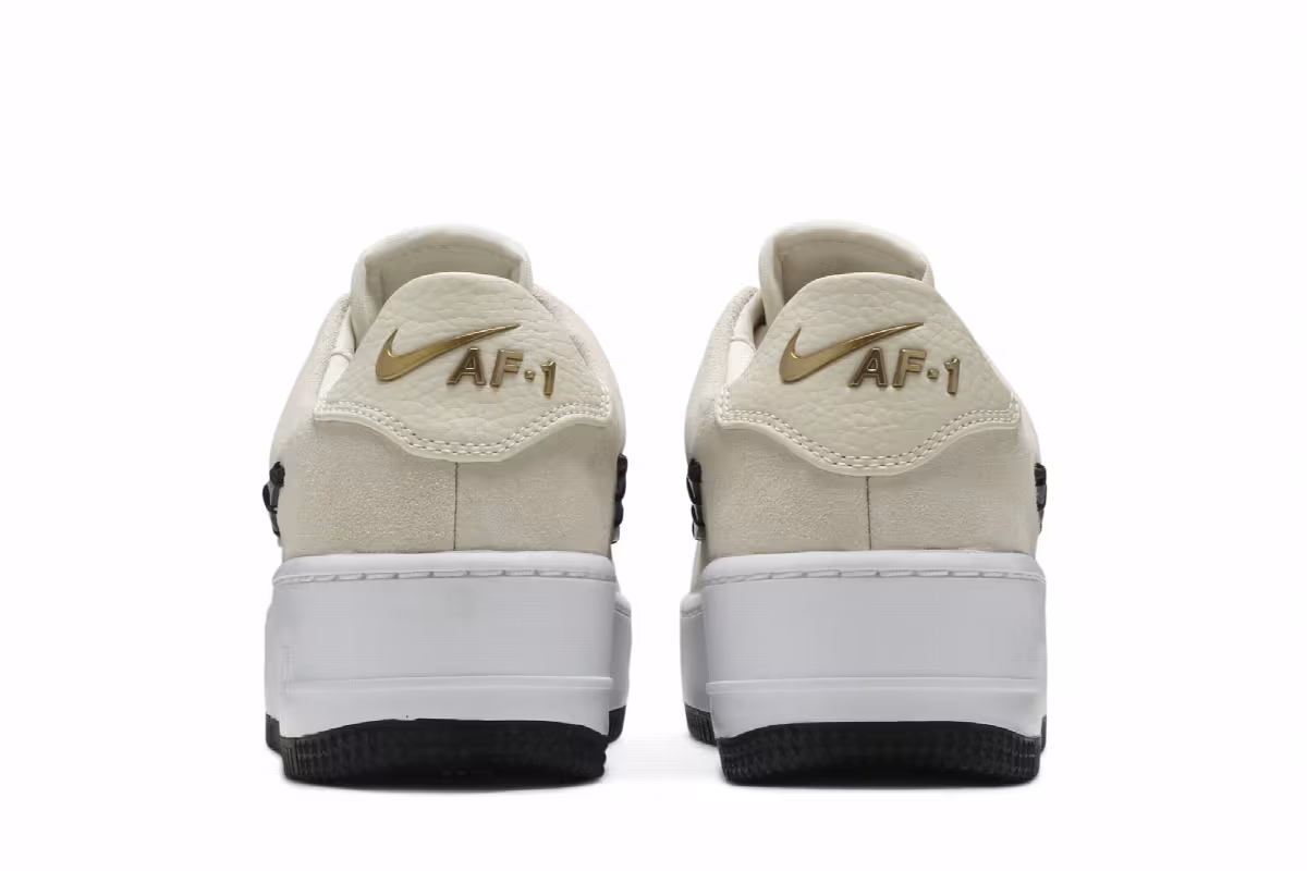Nike Women's Air Force 1 Sage Low LX Cream, view 7